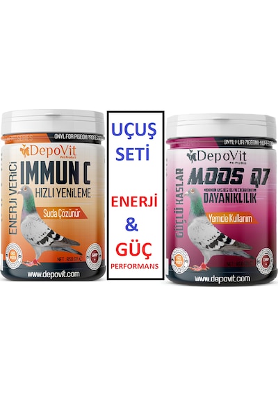 Depovit - Uçuş Seti - Güvercin Enerji Performans Güç
