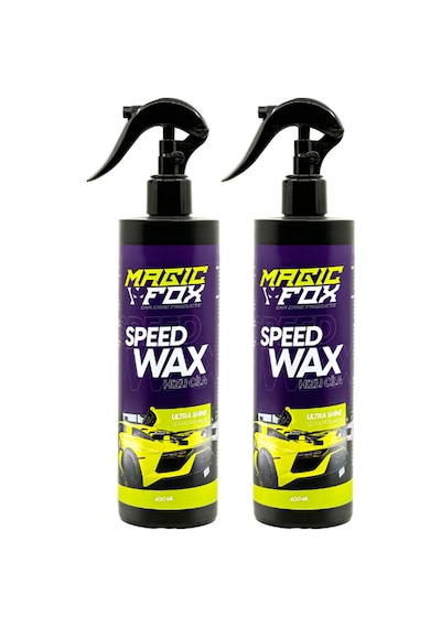 Magicfox 2'li Seramik Katkılı Hızlı Cila Seti 2 X 400 Ml