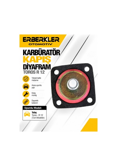 Karbüratör Kapış Diyafram Toros R 12 - Erb2205