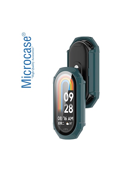 Xiaomi Mi Band 8 Ekran Korumalı Sert Rubber Kılıf - Al3173