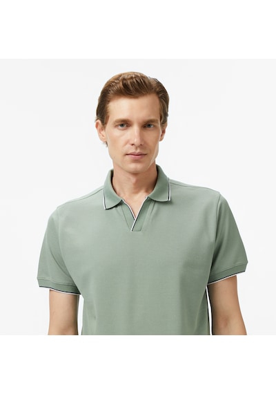 Nautica Erkek Yeşil Classic Fit Polo Yaka T-shirt 026 K55346t Yeşil