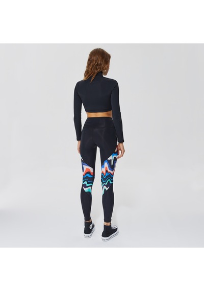 Ace Nayman Theresa Siyah Crop Top
