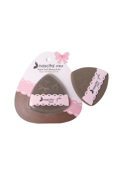 Nascita Super Soft Makyaj Pufu Yumuşak Dokulu Pudra Ve Fondöten Pufu