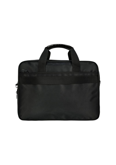 Galb Leather Unisex Siyah 16.5 Inc Koruklu Genisleyebilir Laptop & Evrak Cantasi