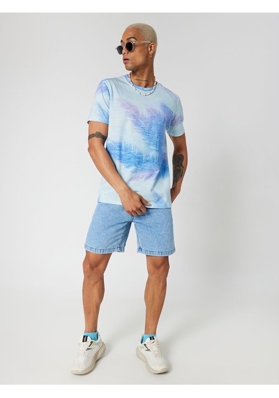 LOFT Regular Fit Erkek Tshirt K.kol Lf2032162 Q1.v1 Açık Mavi