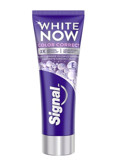 Signal White Now Color Correct Diş Macunu 75 Ml 3 Adet