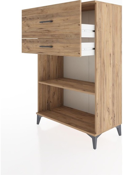 Hyperion Dolap Tek Raflı 2 Çekmeceli 88x44x134 Çam-çam Çam Hyperion Dolap Tek Raflı 2 Çekmeceli 88x44x134 Çam-çam Çam