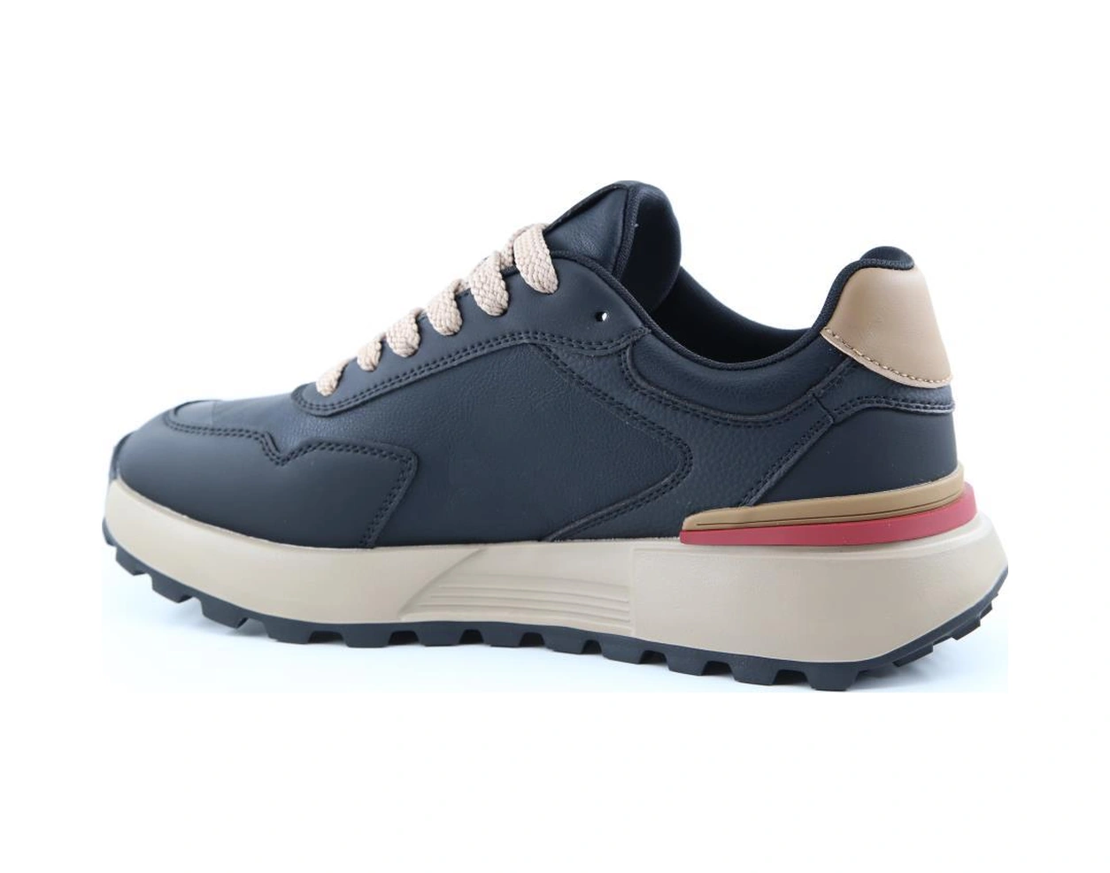 Marcomen Forty Four 22613 Siyah Erkek Sneakers Siyah
