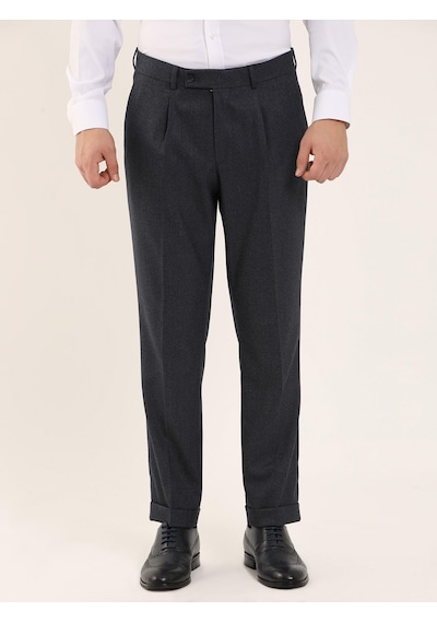 Dufy Lacivert Erkek Slim Fit Pantolon - 97704 Lacivert