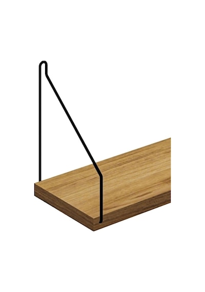 Duvar Rafı Kitaplık Mutfak Banyo Yaşam Alanı 3 'lü Set 15 X 55 Cm . Çam
