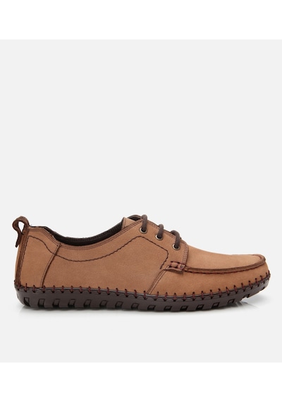 Hotiç Erkek Nubuk Deri Bej Rahat Günlük Loafer 02ayh305570a300 Bej