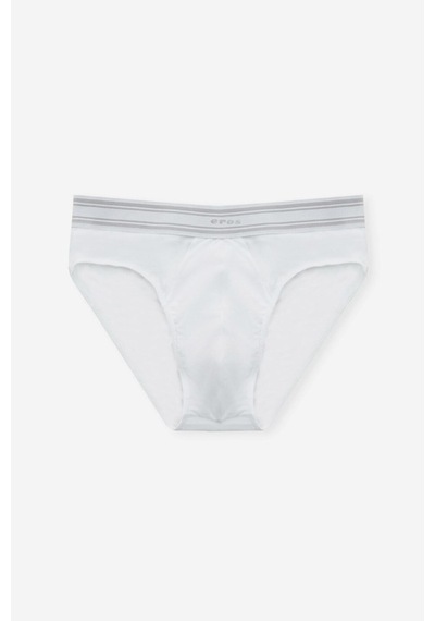 Eros Yumuşak Micro Modal Lastikli Erkek Slip Külot - Beyaz
