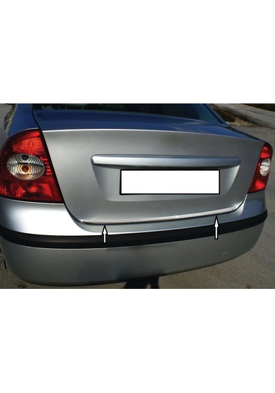 Ford Focus 3 Sedan Uyumlu Bagaj Alt Çıta 2011-2017 Paslanmaz Krom