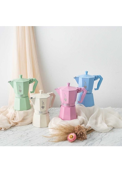 Bıalettı 9063 Moka Exclusıve Pınk 3 Cups Bı-9063 Bialetti