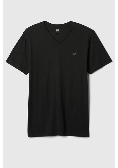 Gap V-frch Everyday Soft Erkek Tişört-14300 Siyah