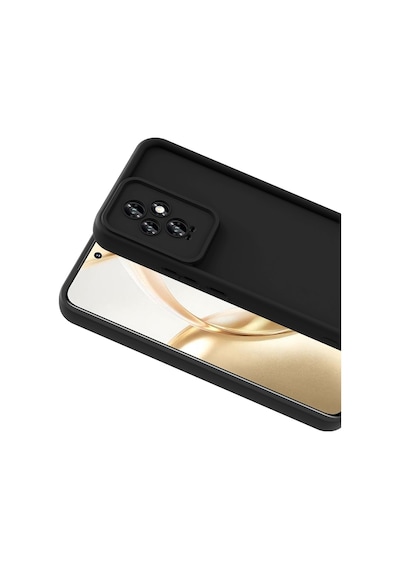 Zore Honor 200 Kılıf Kamera Korumalı Omsy Ananas Kapak - Siyah