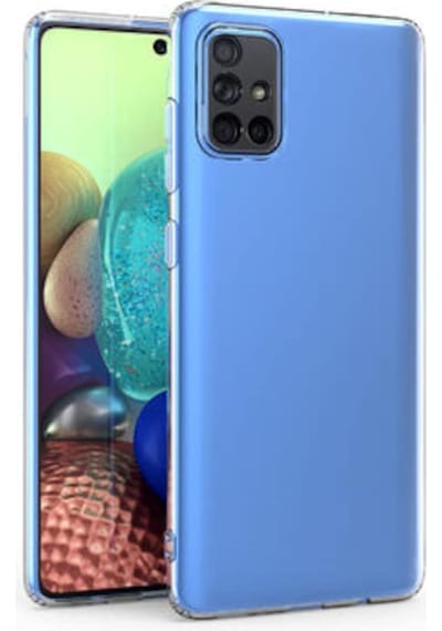 Samsung A51 Uyumlu Kamera Korumalı 3D Şeffaf Silikon Kılıf 455816767