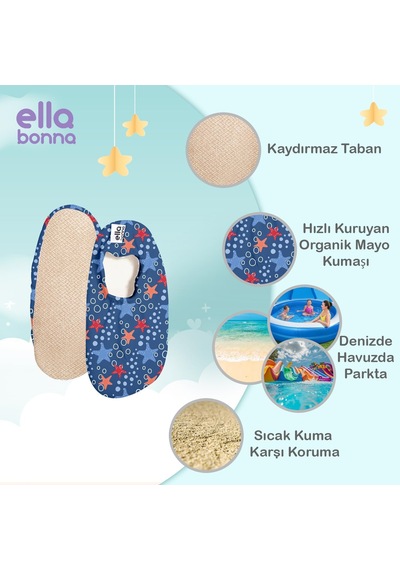 Tr Çocuk Deniz Ayakkabısı, Havuz Patiği, Kaydırmaz Taban, Unisex Bebek Altın 54049164