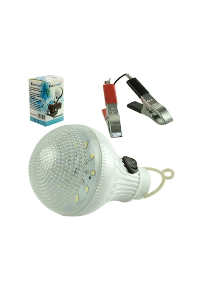 Starmax SM-2104 12 Volt+7 Watt+4 Metre+Kablolu Seyyar Şarjlı Ampu