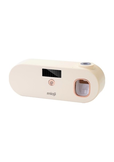 Mioji Mio UV5F 1200 mAh Şarj Edilebilir UV Sterilizatörü Diş Fırçası Sıkacağı ve Tutucusu Bej
