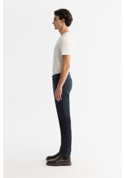 Avva Erkek Antrasit Klasik Bel Eskitme Yıkamalı Elastan Berlin Slim Fit Jean Pantolon A42y3531
