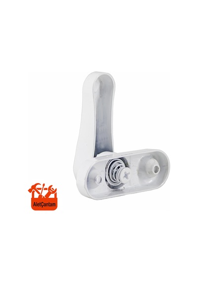 Pvc Çocuk Emniyet Mandalı Beyaz metal-zamak 1 Adet