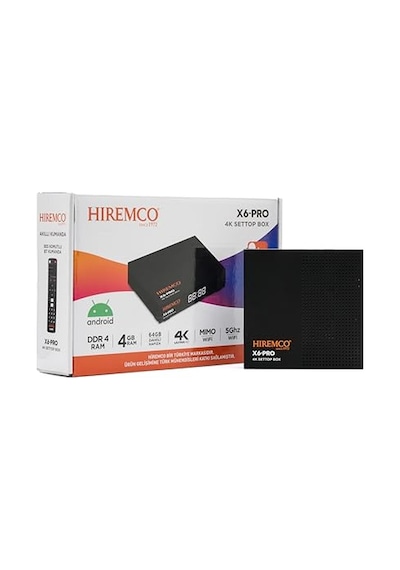 Hiremco X6 Pro Android Box