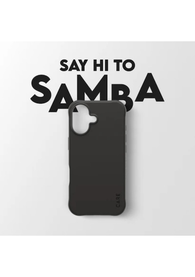 Care By Panzerglass Apple Uyumlu iPhone 17 Samba Siyah Magsafe  Kılıf