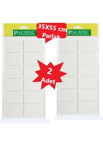 Zemin Koruyucu, 35x55 mm EVA, Beyaz (2 Adet)