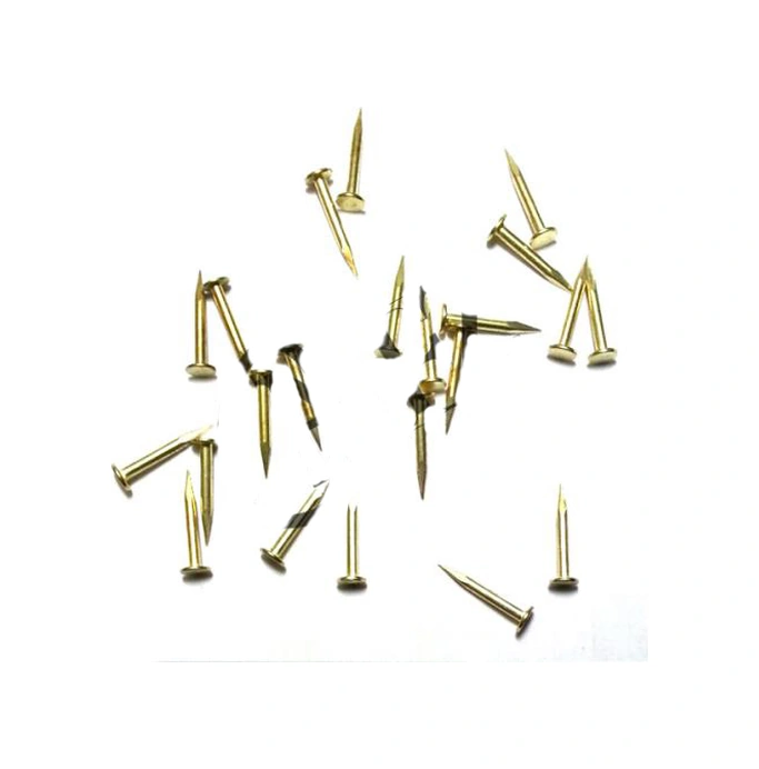 Klips, Menteşe, Ayağı Çivisi 9mm Çelik - Sarı 100gr 0.2 MM