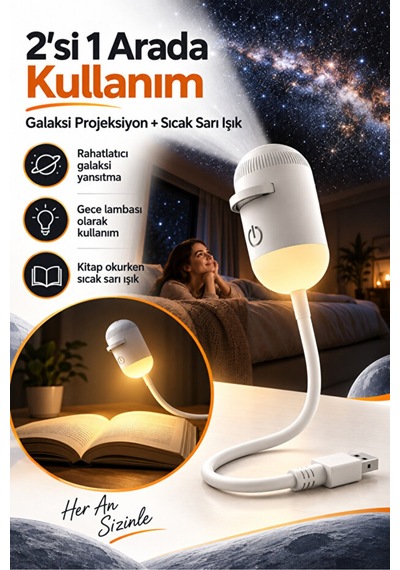 Usb Galaksi Projektör 2 Si 1 Arada Led Gece Lambası 360 Ayarlanabilir 8 Disk Değiştirilebilir Filmli Led Projektör Beyaz - 923547833 Beyaz Usb Galaksi Projektör 2 Si 1 Arada Led Gece Lambası 360 Ayarlanabilir 8 Disk Değiştirilebilir Filmli Led Projektör Beyaz - 923547833 Beyaz