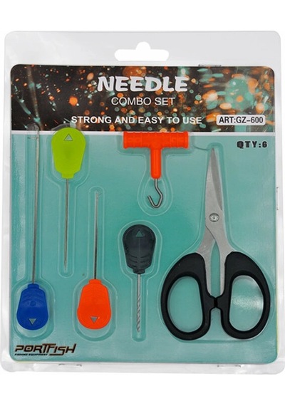 Portfish Boili Makas Şiş 6 Lı Combo Set-3