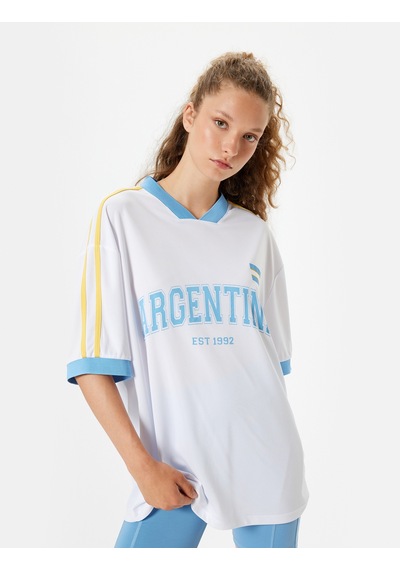 Koton Oversize Spor Tişört Slogan Baskılı V Yaka Biyeli Kısa Kollu Beyaz 4sak10256nk Beyaz Koton Oversize Spor Tişört Slogan Baskılı V Yaka Biyeli Kısa Kollu Beyaz 4sak10256nk Beyaz