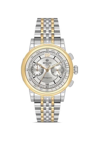Ms164t-02sg Hislon Kol Saati 43 Mm / Gümüş-gold Gri