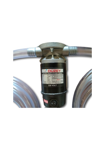220&12 Volt 3/4'' Adaptörlü Sıvı Aktarma Pompası + 5 Metre Hortum