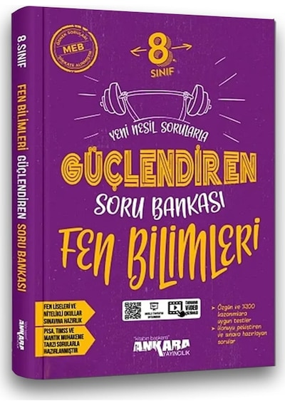 Güçlendiren 8. Sınıf Fen Bilimleri Soru Bankası Ankara Yayıncılık