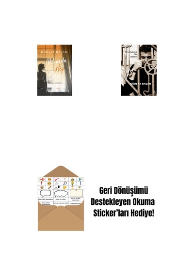 Aklımda Hep Sen + Konuştuğumuz Gibi Uzaklara + Okuma Sticker'ları