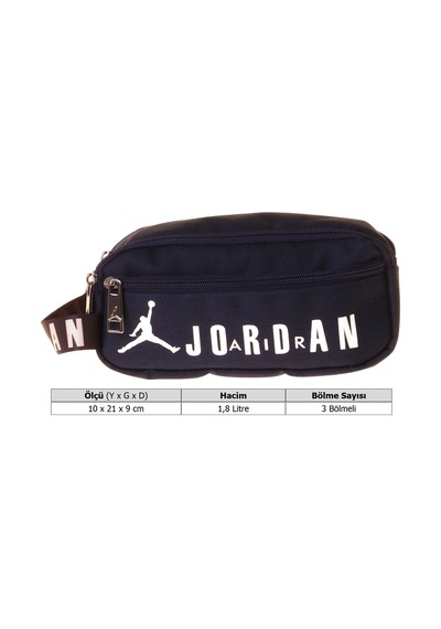 Jordan Air Cleveland Navy Blue Erkek Çocuk Lacivert Kalemlik/kalem Kutusu - Q3173