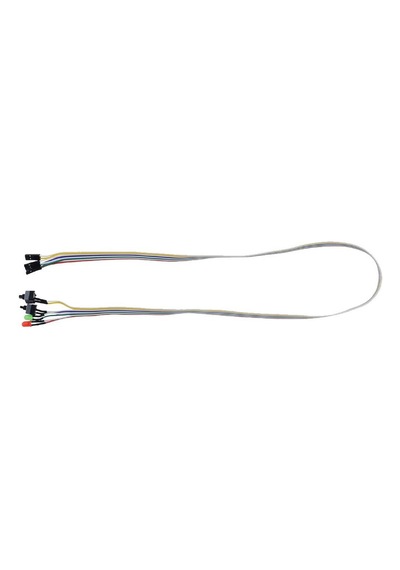 Ancheyn Ana Kart Power Kablosu Led Işıklı Reset Açma Kapama Butonu Kablosu On Off Switch 5064