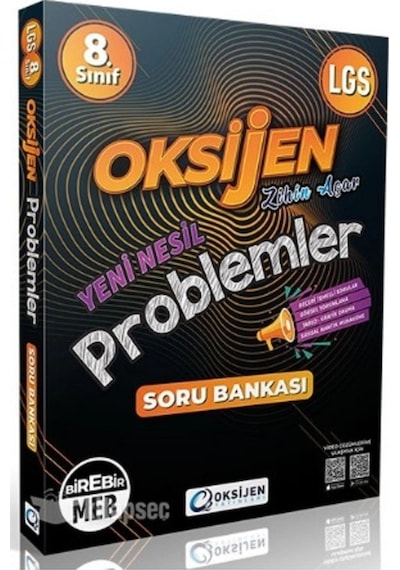 8. Sınıf Problemler Soru Bankası- Oksijen Yayınları