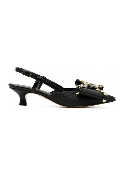 Topuklu/ Stiletto Kadın 894m077 Nacree Oası Capra Nero Siyah