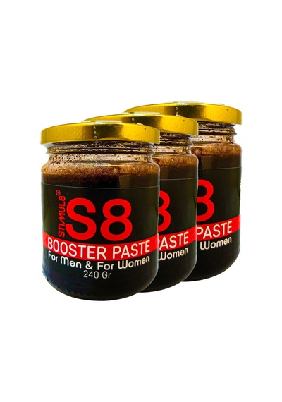Stımul8 S8 3 Adet Paste Erkeklere Ekstradestek Özel Macun 240 Gr