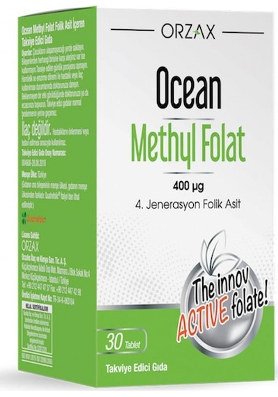 Ocean Methyl Folat 30 Tablet