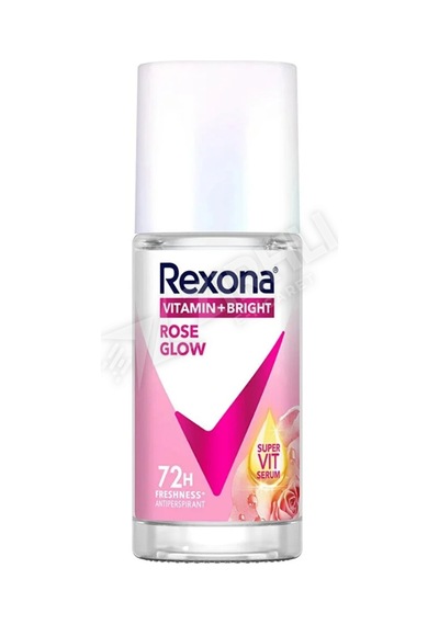 5 Adet Rexona Vitamin + Bright Kadın Roll On Rose Glow 45 Ml