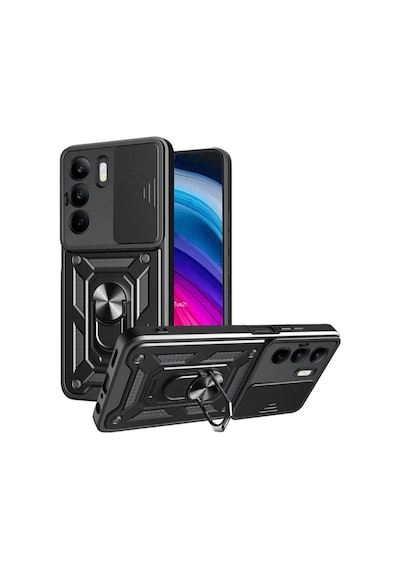 Realme C75 4g Kılıf Pars Lens Yüzüklü Silikon