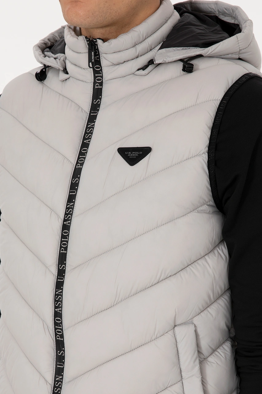 U.s. Polo Assn. Erkek Taş Yelek Dokuma 50310038-vr049 Tas