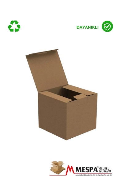 8x8x16 Cm Kahverengi Kargo Kutusu 25 Adet Karton Ürün Gönderim Ve Paketleme Kutusu 25 Adet