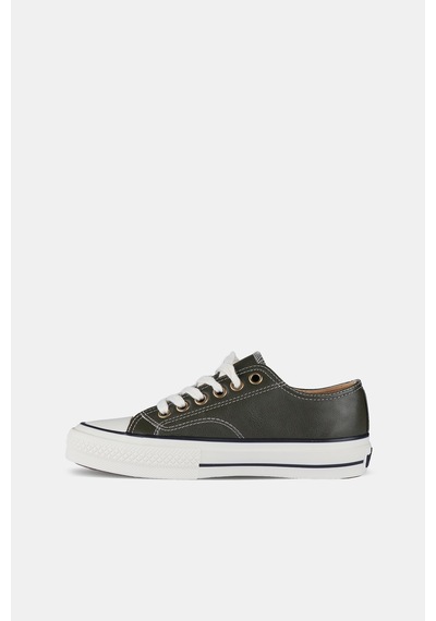 Vicco Navar Basic Unisex Genç Haki Sneaker Haki