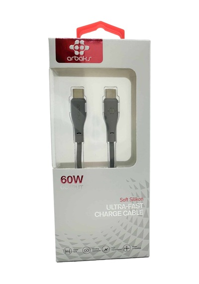 60w Type-c To Type-c Usb Şarj Kablosu Arbaks Arb-315