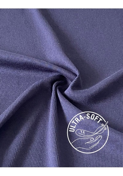 Alya Underwear Pamuklu Kaşkorse V Yaka Body Sweatshirt, Fitilli Kumaş Likralı Bluz, Asker Yeşili Badi Lacivert